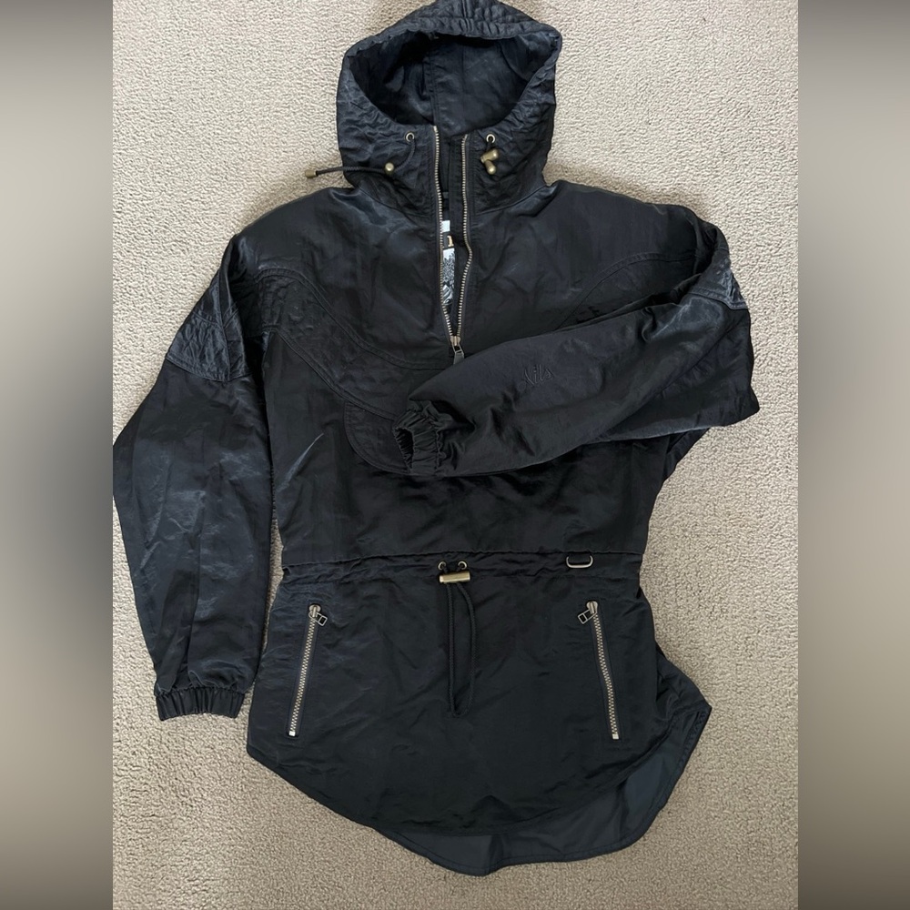 Vintage Nils Womens Ski Jacket Hooded Size 8 Made in USA